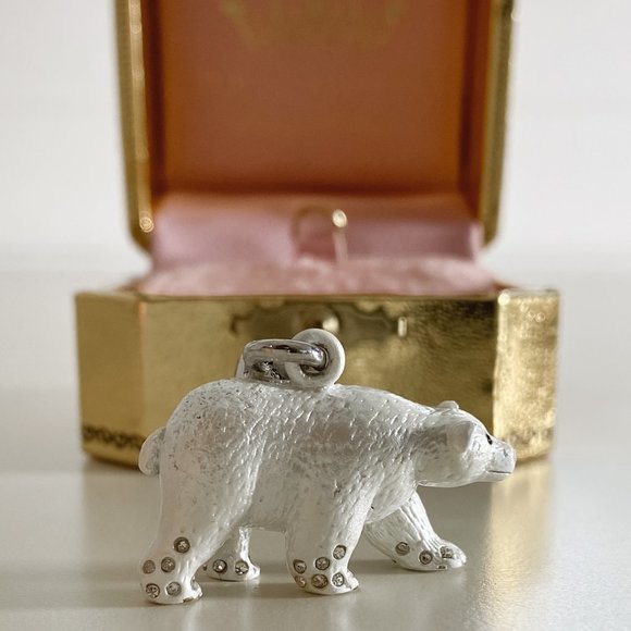 Limited Edition Rare Juicy Couture Polar Bear Charm - Picture 1 of 9